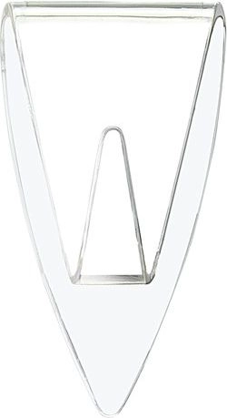 Tesa Self-adhesive hooks transparent up to