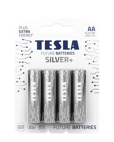 Tesla SILVER+ Single-use battery AA Alkaline