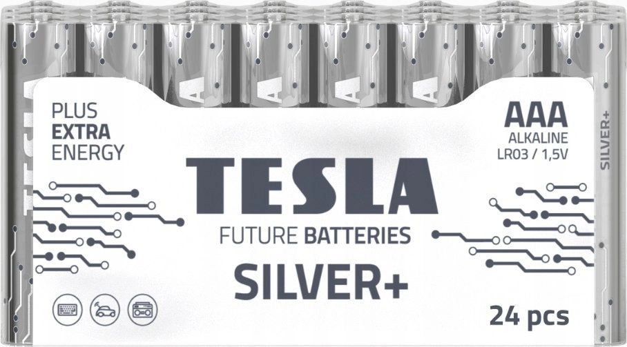 Tesla BATERIA TESLA SILVER+ AAA LR3