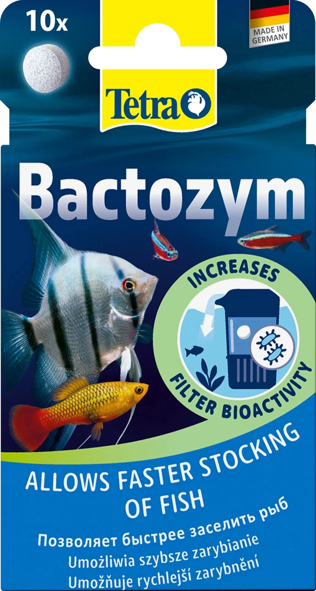 Tetra TETRA Bactozym 10 Kps. strains