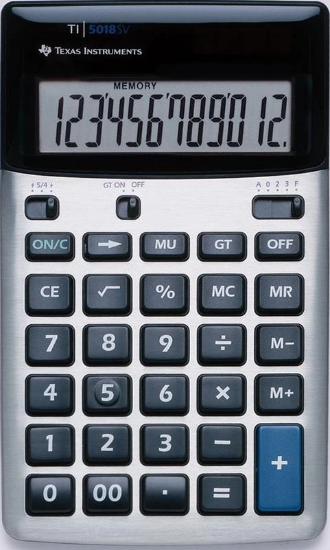 Texas Instruments TI-5018 SV calculator Desktop