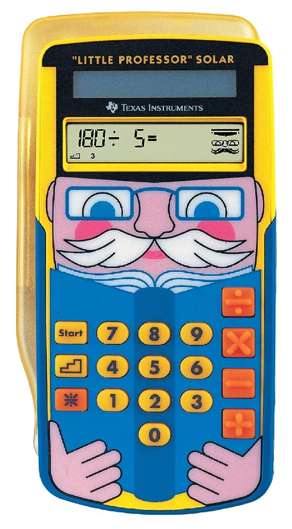 Texas Instruments Little Professor Solar calculator