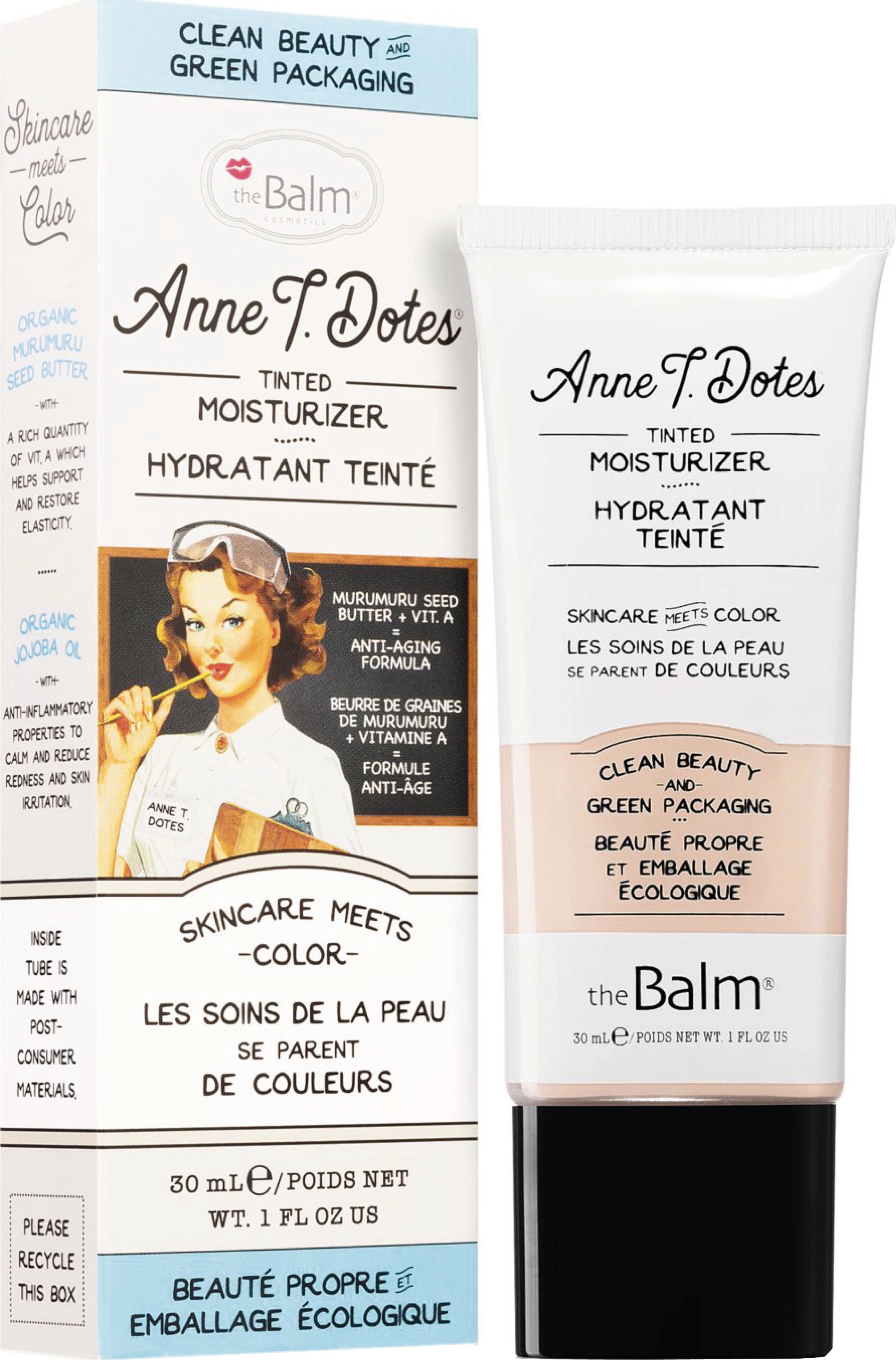 The Balm Tinted Moisturizer toning moisturizing
