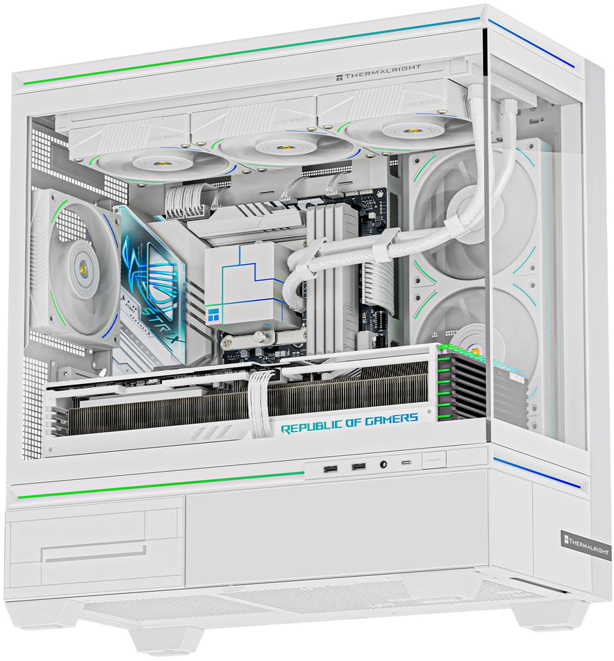 Thermalright TL-M10W (White) Computer Case TL-M10-W