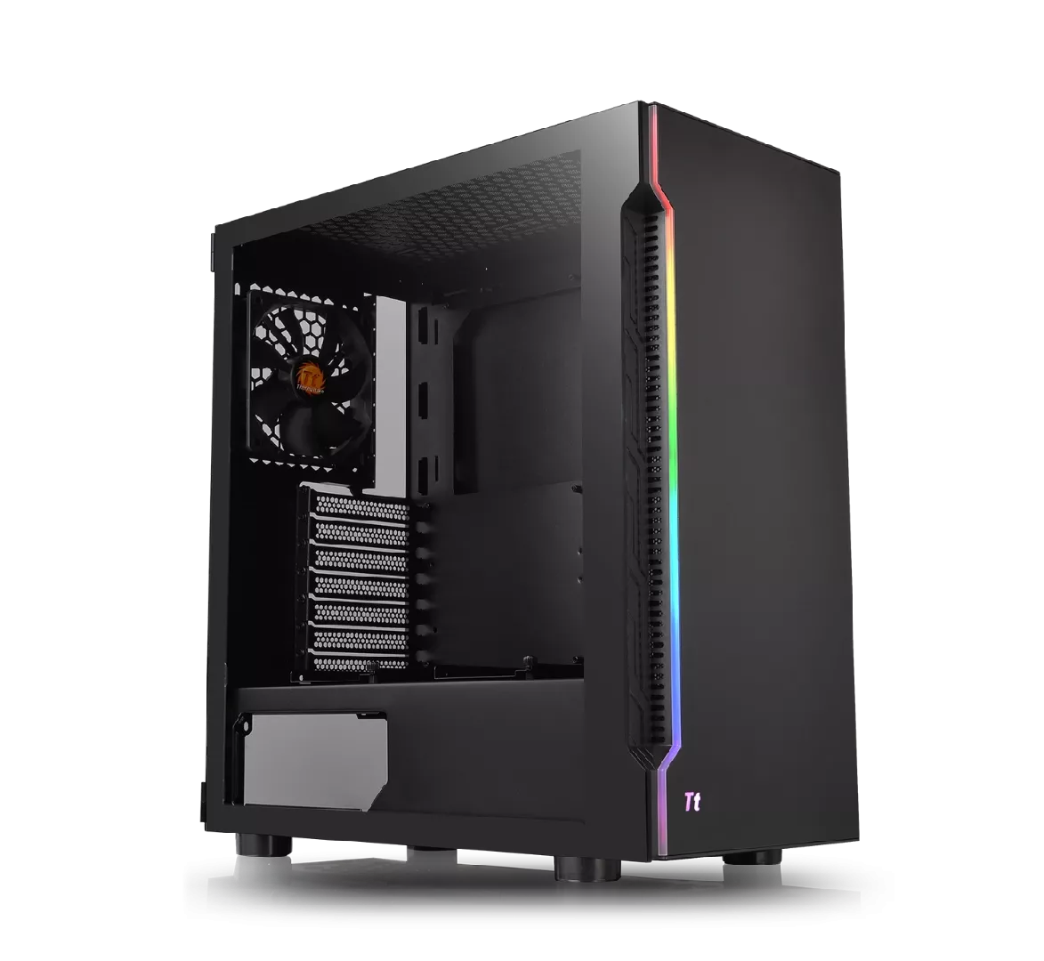 Thermaltake H200 TG RGB Midi Tower Melns