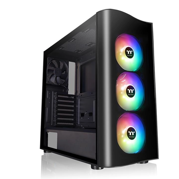 Thermaltake View 23 TG ARGB Midi Tower Melns