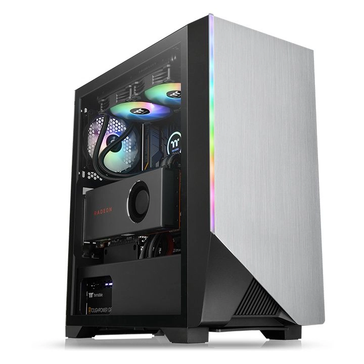Thermaltake H550 TG ARGB Midi Tower melns, pelēks