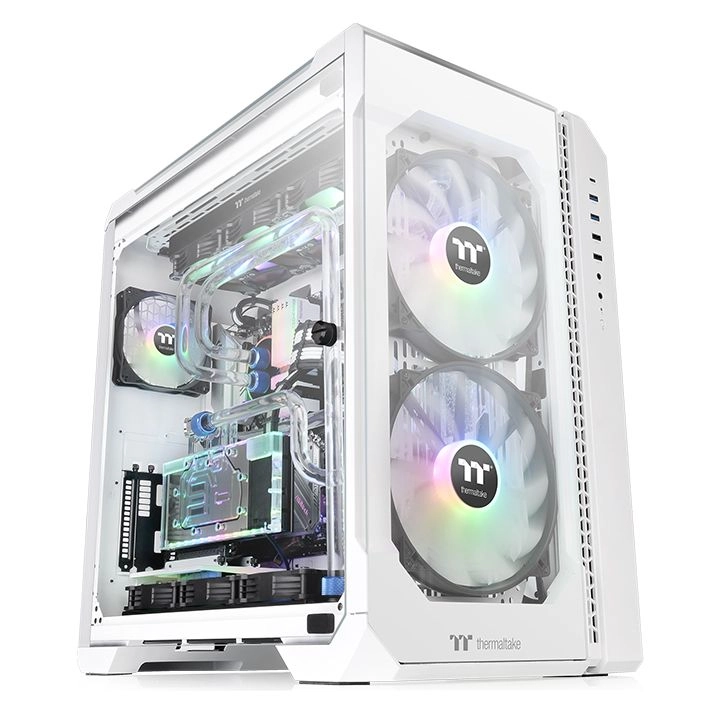 Thermaltake View 51 TG ARGB Snow Midi Tower Balts