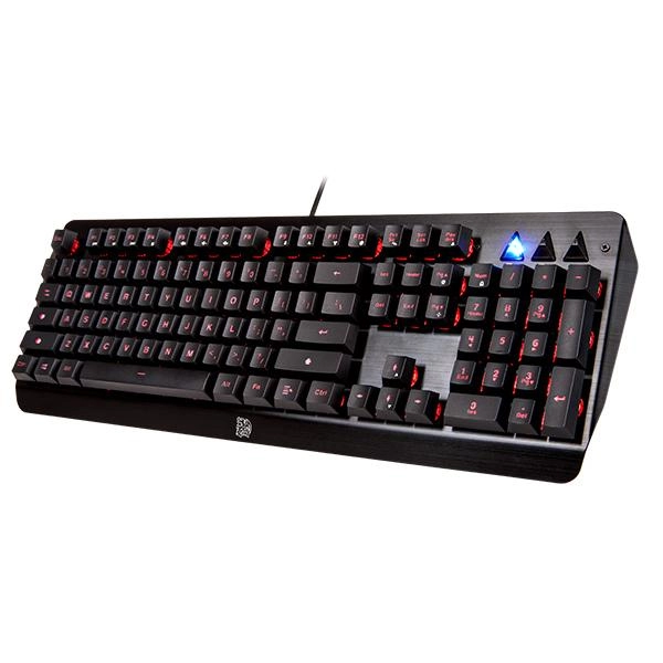 Thermaltake Challenger Edge Membrane tastatūra Speļu USB Melns