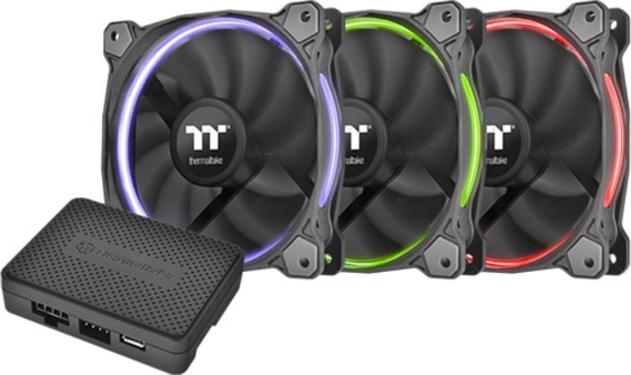 Wentylator Thermaltake Riing 12 RGB 3-pack