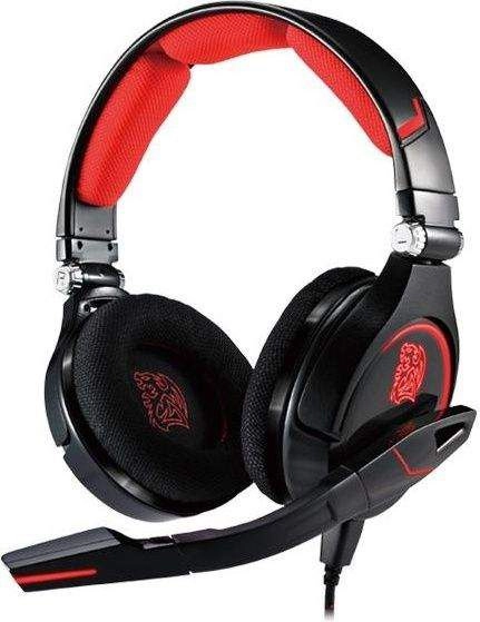 Thermaltake Cronos neodīma magnēta austiņas, sarkanas (HT-CRO008ECBL)