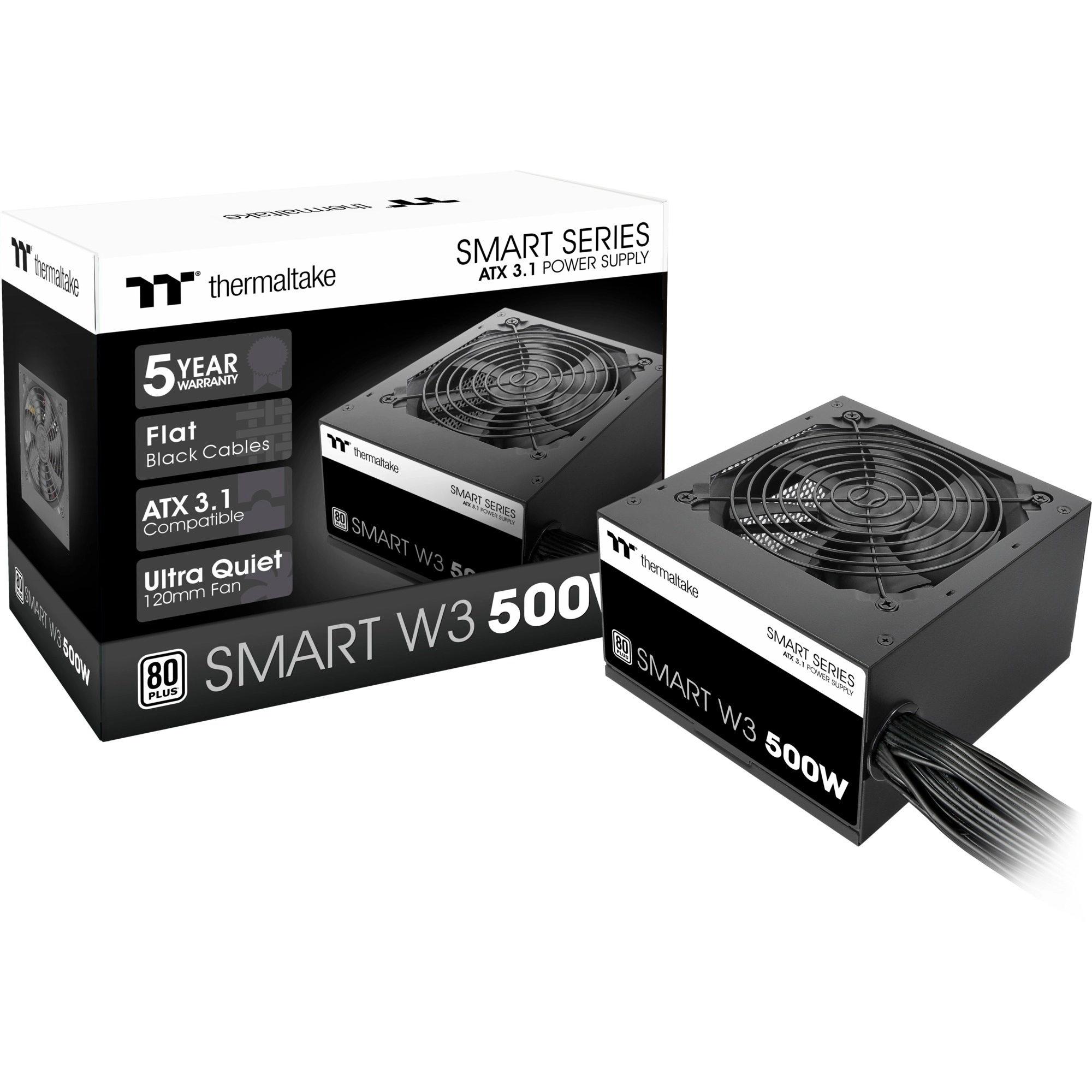 500W Thermaltake Smart W3 ATX12V 3