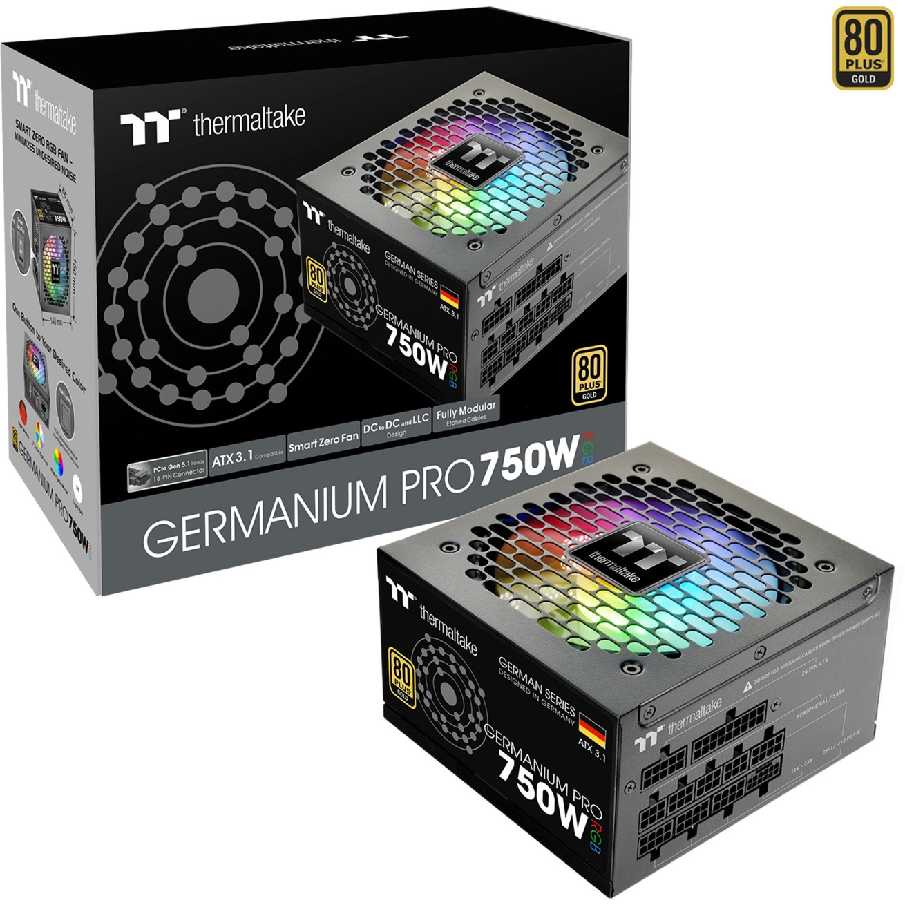 Thermaltake Germanium Pro RGB 750W (black