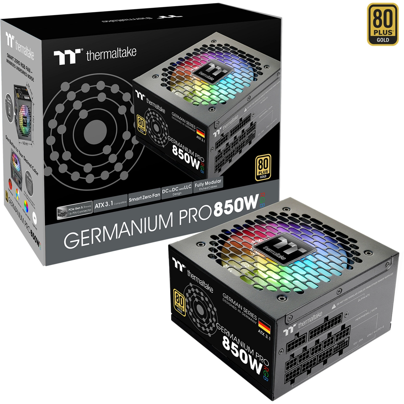 Thermaltake Germanium Pro RGB 850W (black