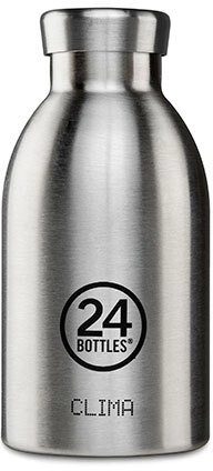 Thermos 24Bottles Clima Bottle Brushed Steel