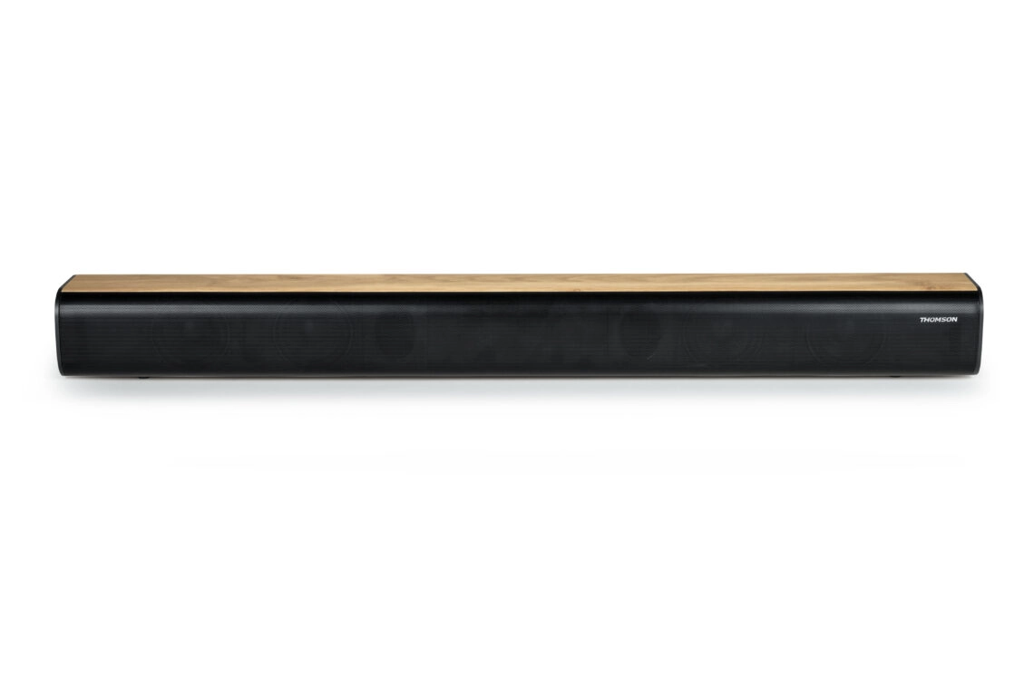 Thomson SB402BT soundbar speaker Black  Wood