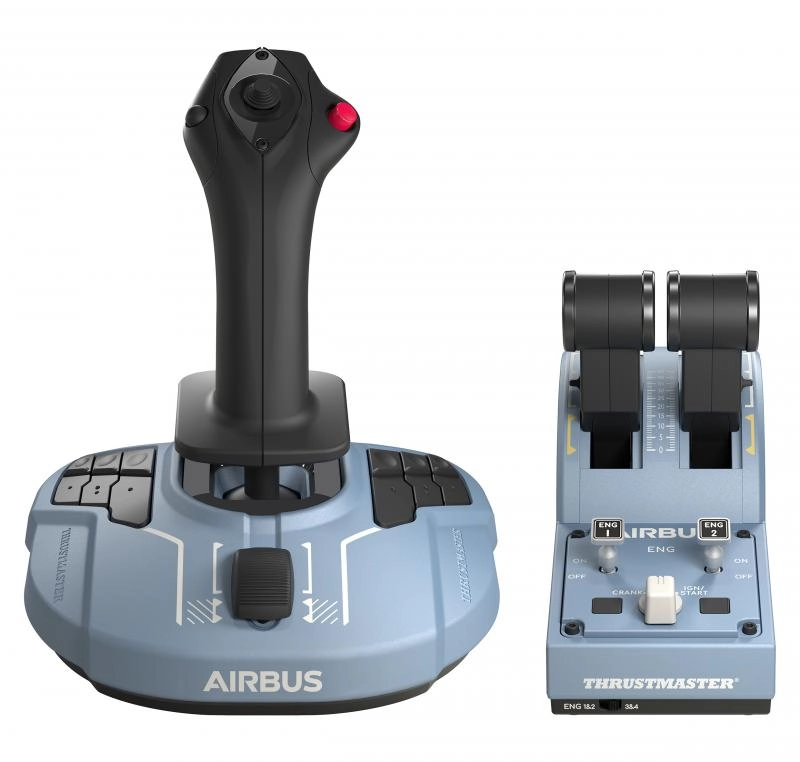Thrustmaster Airbus Edition Black  Blue USB