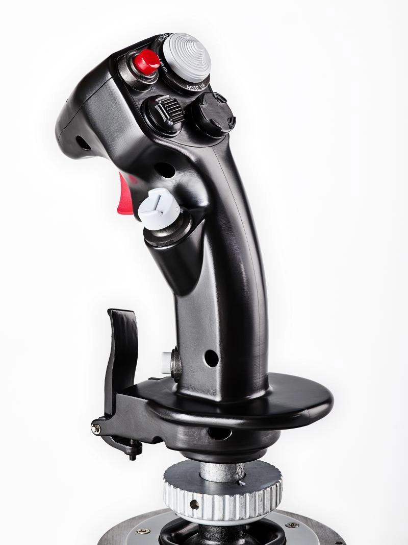 Thrustmaster 2960848 spēļu kontrolierīce Melns, Sarkans, Balts Flight Sim Analogs PC (dators)