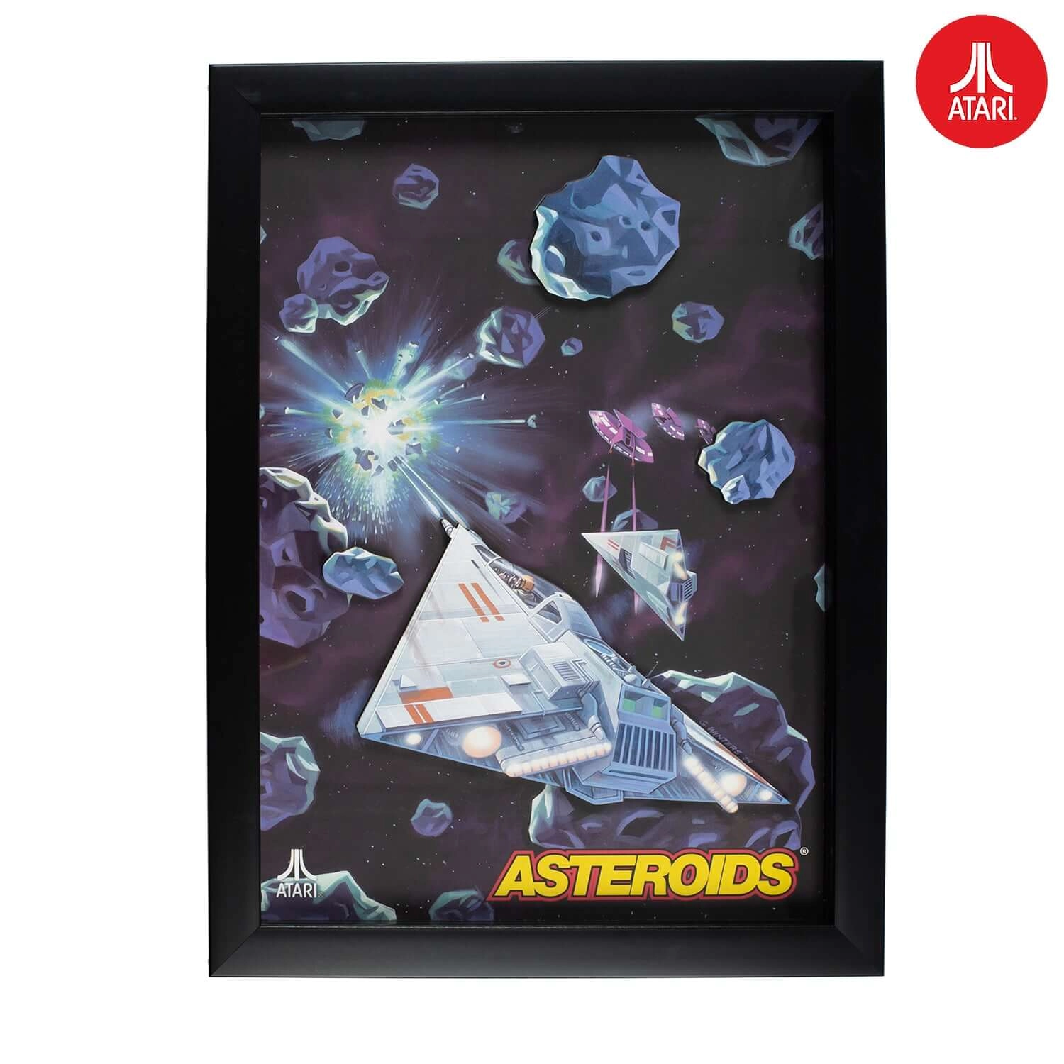 Official Atari 3D Wall Art -