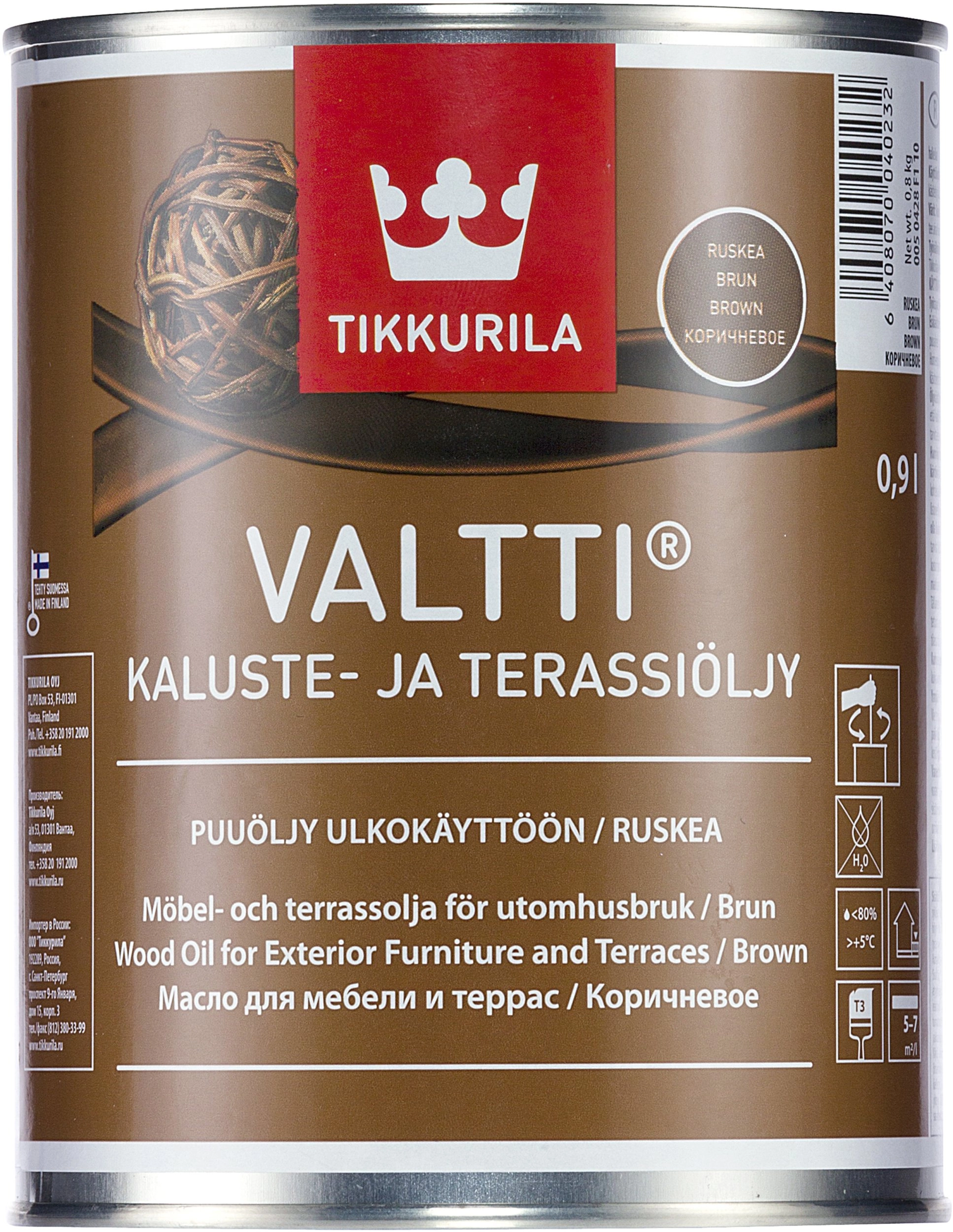 Tikkurila FURNITURE OIL VALTTI MEBLE 0