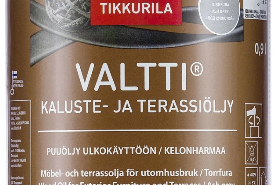Tikkurila VALTTI FURNITURE AND DECKING GRAY