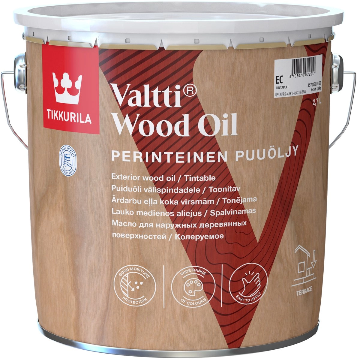 Tikkurila WOOD OIL VALTTI olej do