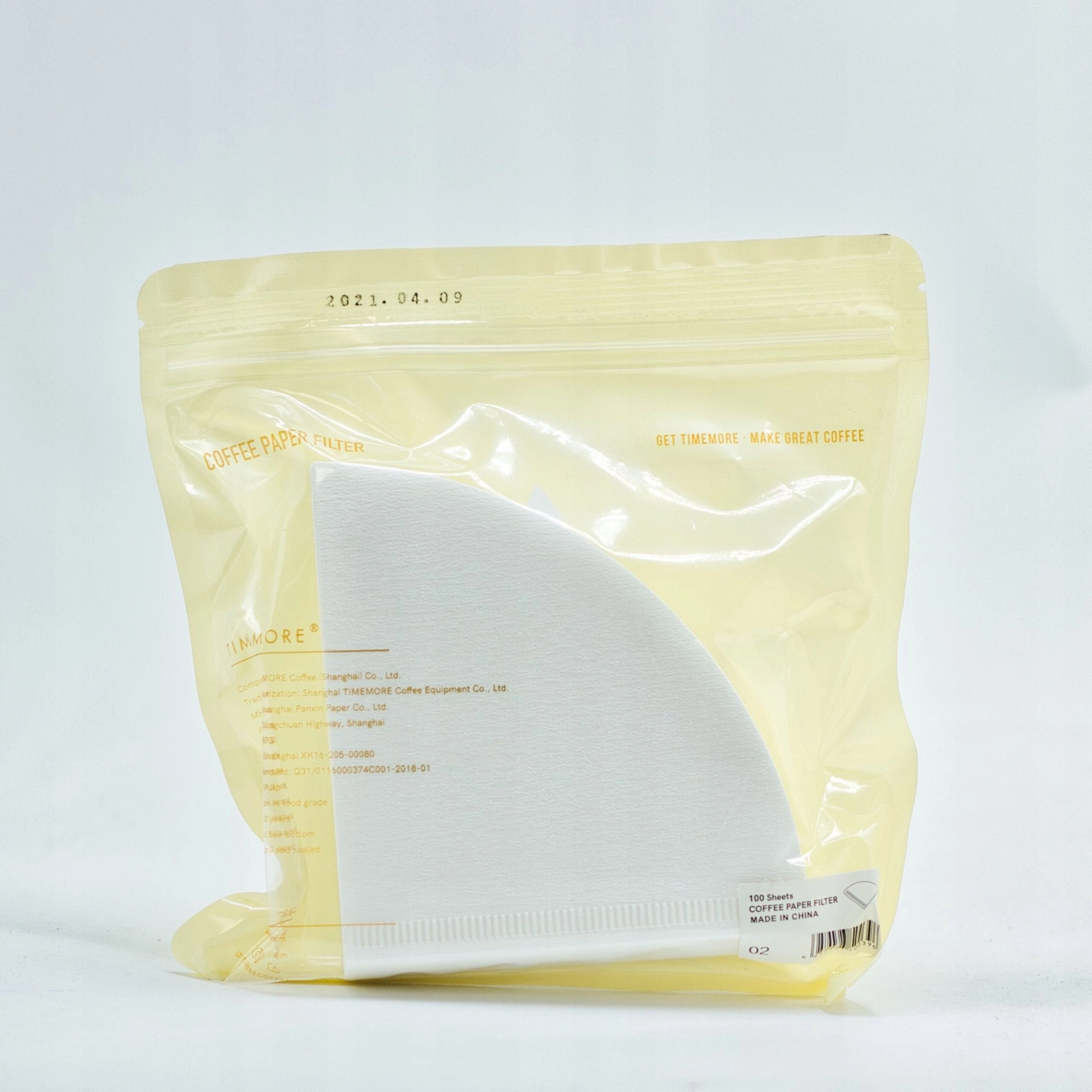 Timemore Filtry papierowe V-02 Shanghai 100