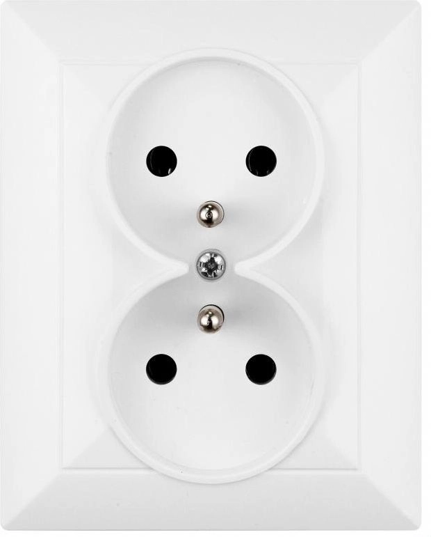 Timex Opal double socket w/u white