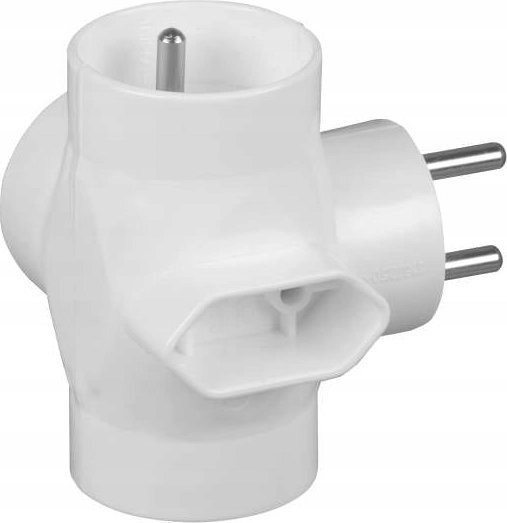 Timex Plug-in splitter 3x2P+Z +1xEuro white