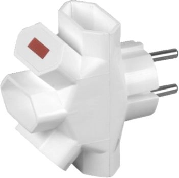 Timex 4xEuro plug splitter with backlight