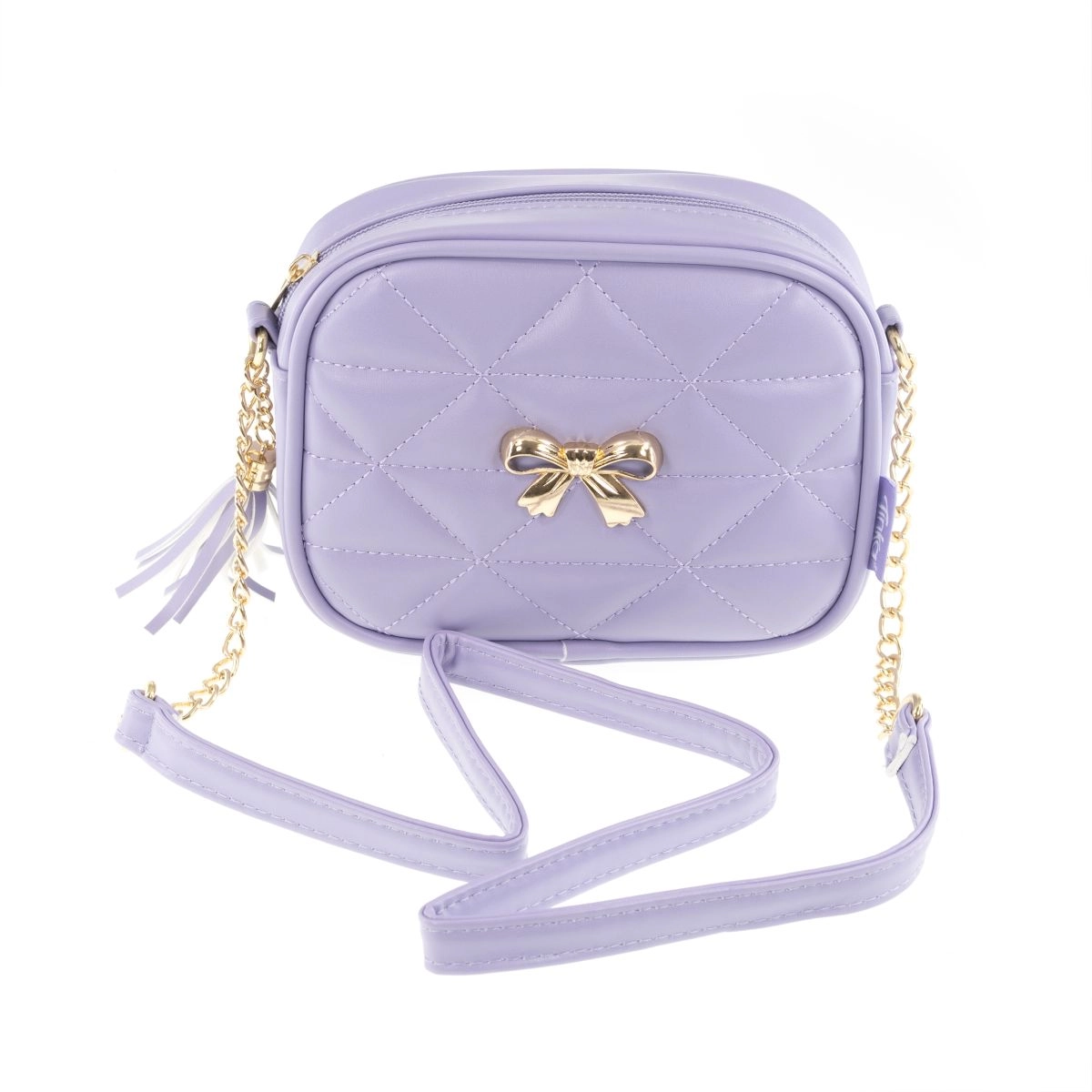 Tinka - Bag Purple w/Gold Bow