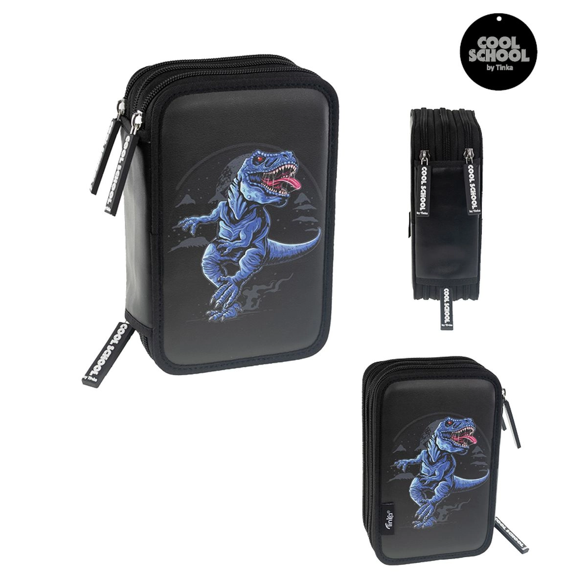 Tinka - Pencil Case Triple T-Rex