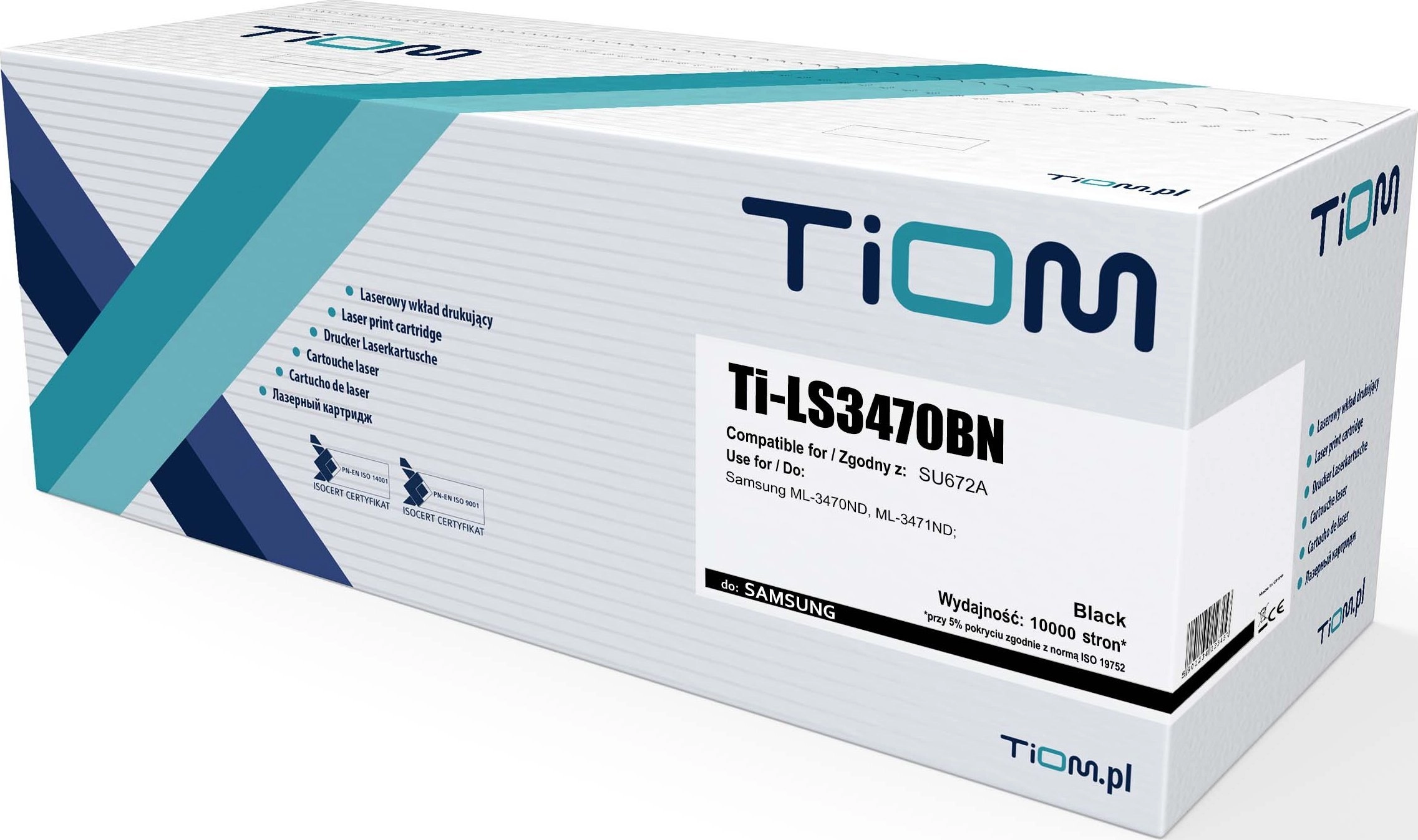 Toner Tiom Black Zamiennik ML-D3470B (Ti-LS3470BN)