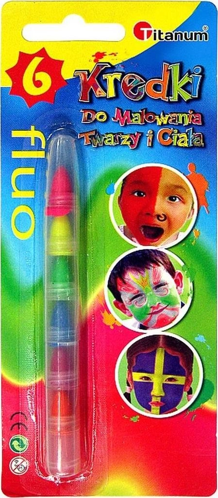 FACE PENCILERS 6 COLORS FLUO 188129