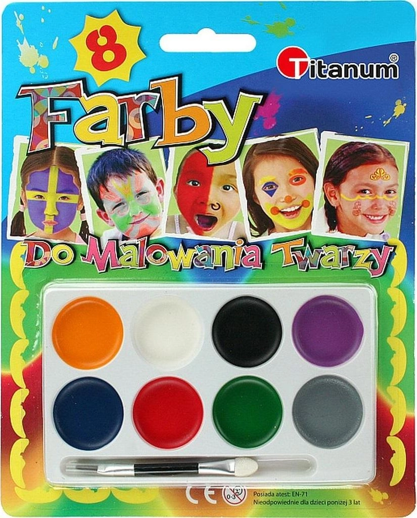 Titanum Farby do malowania twarzy 8