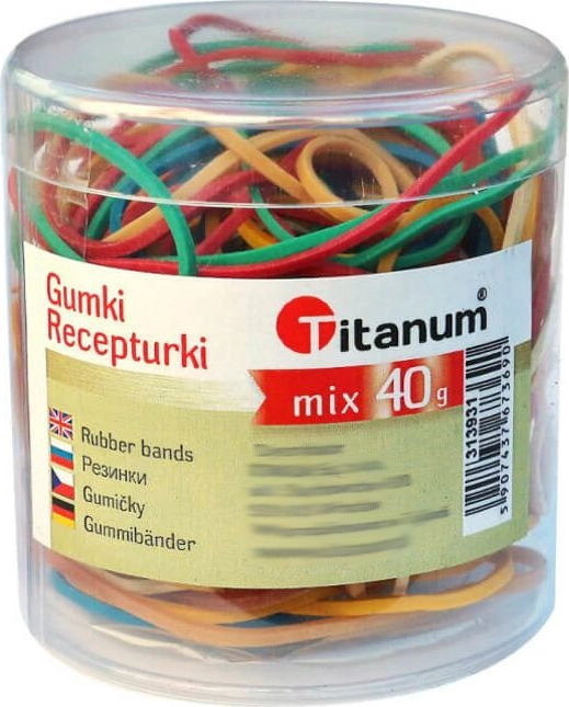 Titanum Gumka recepturka 40g w pudełku