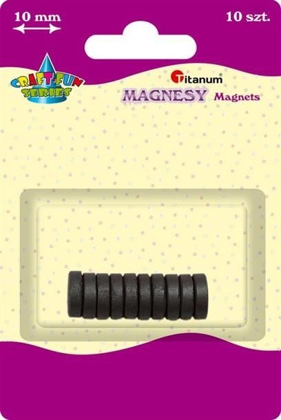 Titanum Magnesy okrągłe  średnica 5 mm
