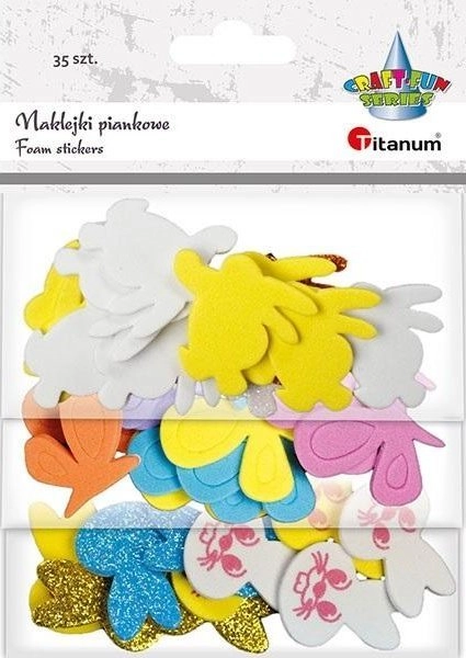 Titanum Foam stickers mix 50 pcs