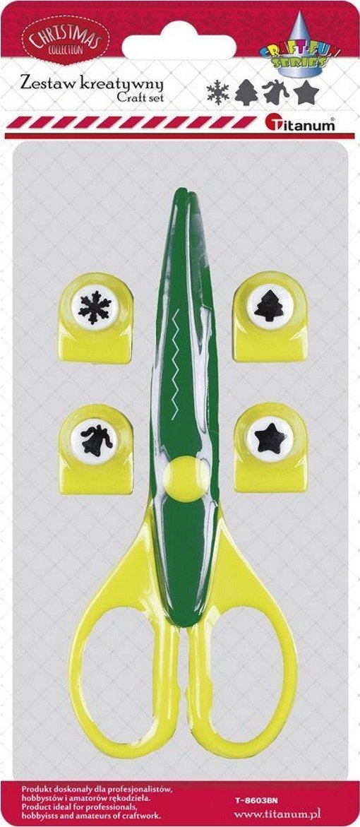 Titanum Set of scissors and 4