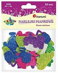 Titanum Naklejki piankowe pojazdy brokatowe WIKR-997549