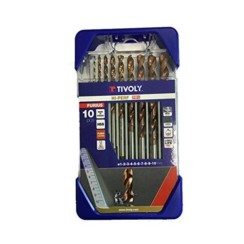 Grąžtas Tivoly Metalo grąžtų rinkinys FURIUS