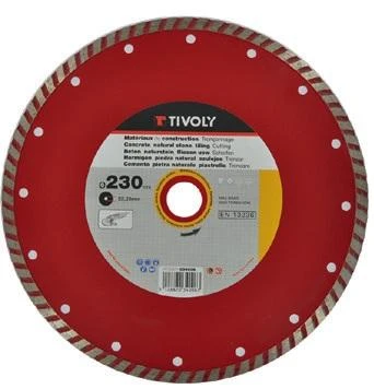 Deimantinis diskas Tivoly turbo 125x22 2mm