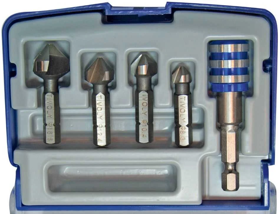 Drilled Tivoli Countersink set (4 pcs