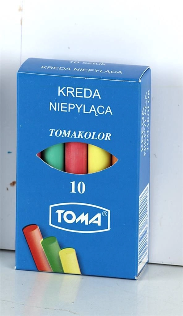 Toma Kreda szkolna kolor 10 szt