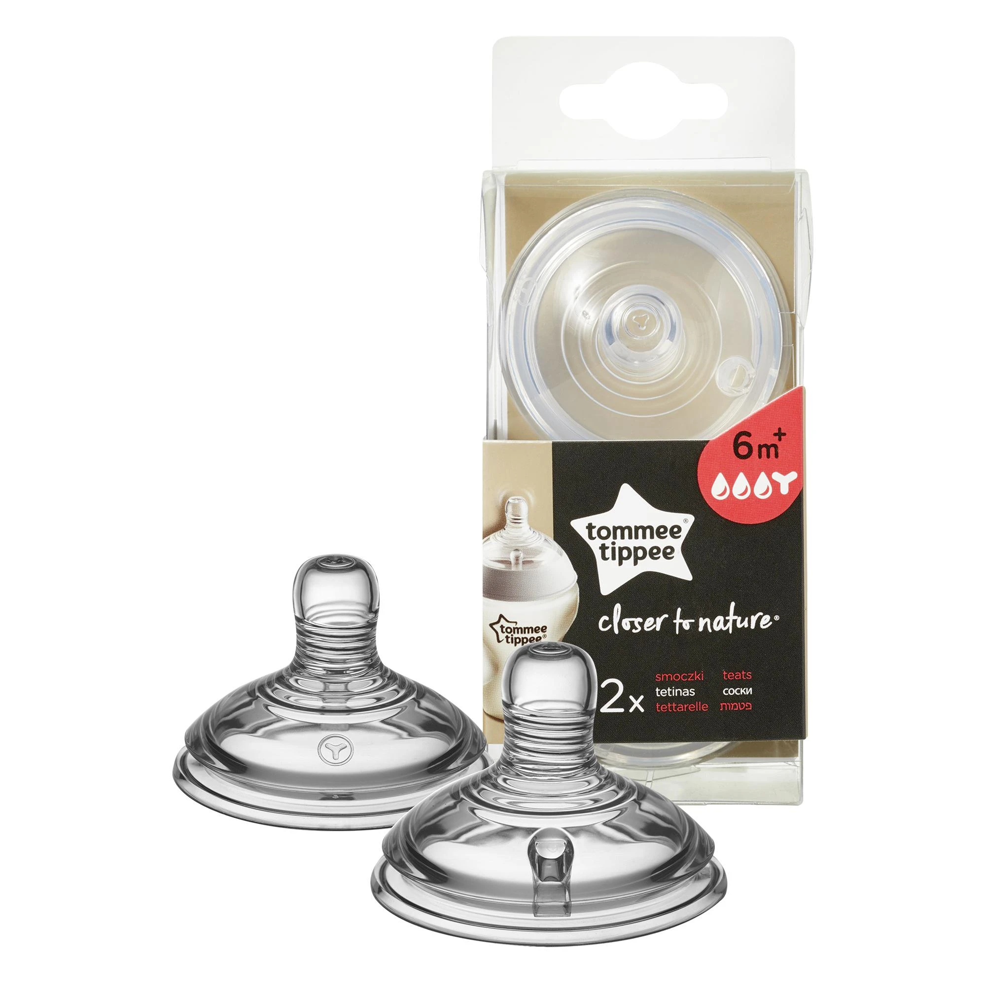 TOMMEE TIPPEE Natural Start teats for