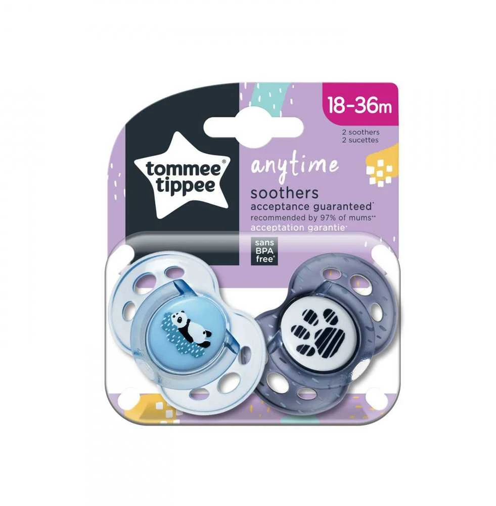 TOMMEE TIPPEE silikoniniai ortodontiniai čiulptukai ANYTIME