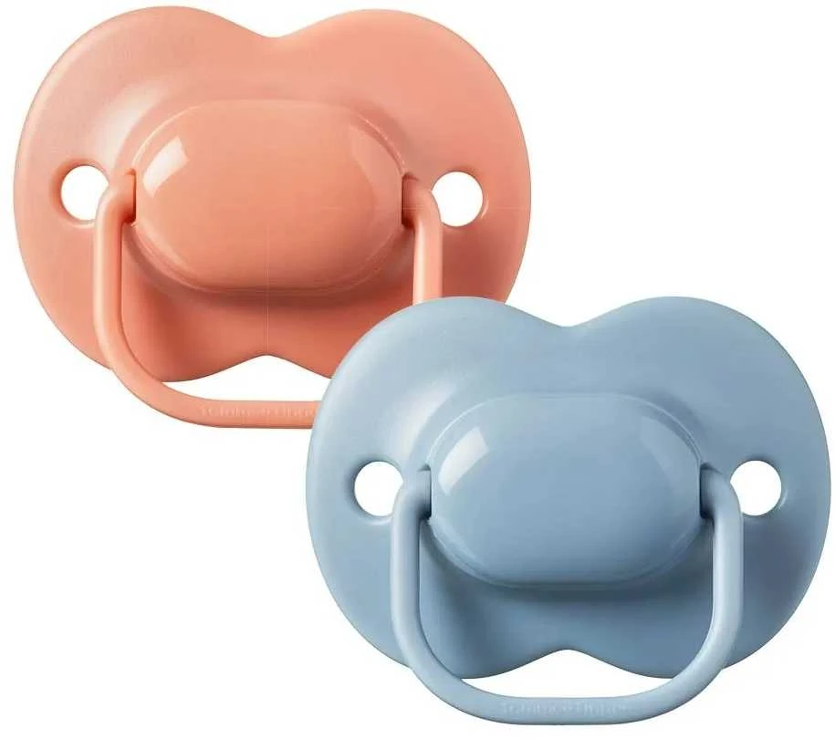 TOMMEE TIPPEE latex pacifiers  round 6-18