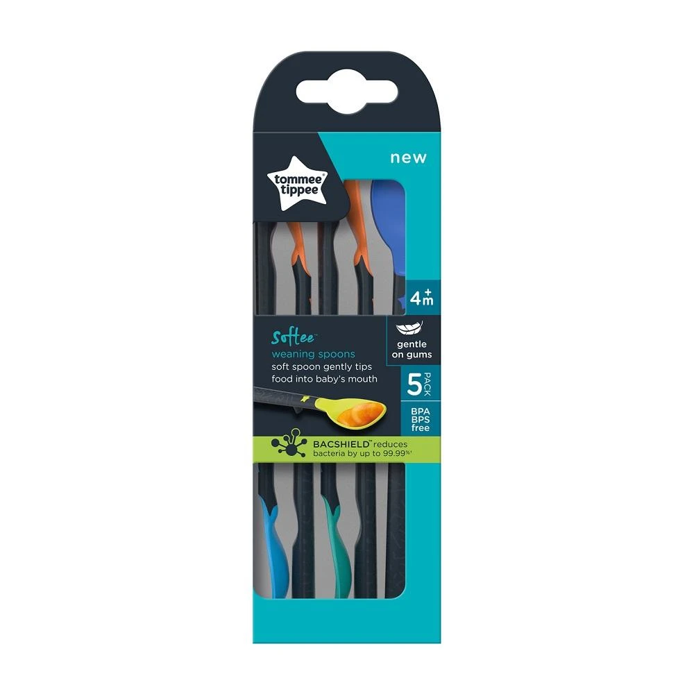 TOMMEE TIPPEE weaning spoons  5 pcs
