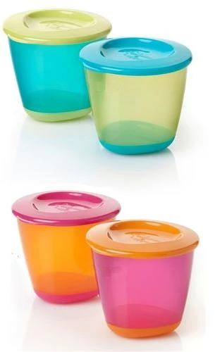TOMMEE TIPPEE puodeliai maistui  2 vnt
