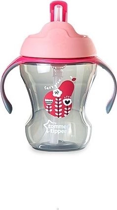 Tommee Tippee Cup with straw Girl